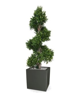 Artificial Boxwood Spiral Deluxe 140 cm