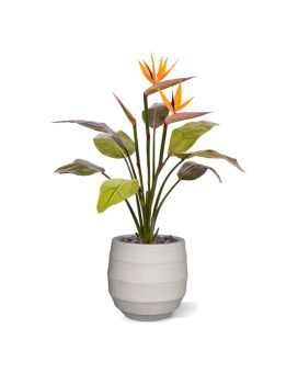 Artificial Strelitzia bouquet 75 cm