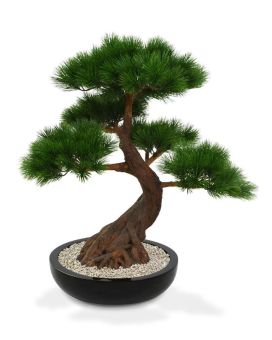 Artificial Pinus Bonsai Tree Deluxe 80 cm on base