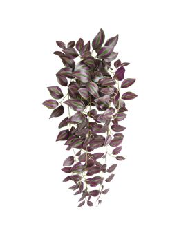 Artificial Tradescantia Zebrina pendant 45cm