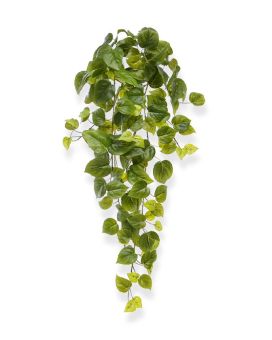 Artificial Philodendron hangingplant 65 cm green