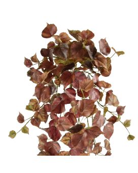 Artificial hanging plant autumn Populus 80cm