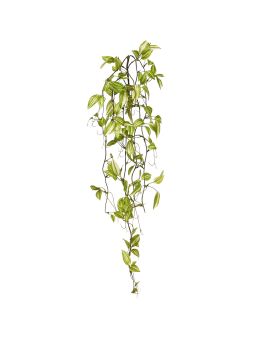 Tradescantia Artificial hanging branch green-variegated 80cm