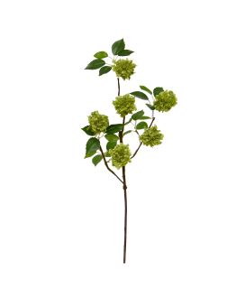 Viburnum artificial flower 56cm green