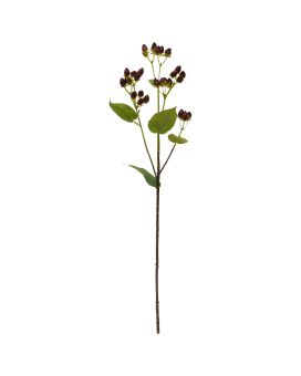 Hypericum Artificial berry branch 65cm