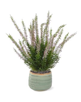 Artificial Erica Heather bush 30cm pink