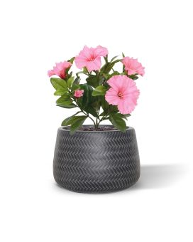 Artificial Petunia bouquet 25 cm pink