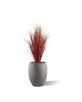 Artificial reed grass Deluxe 95cm UV Burgundy