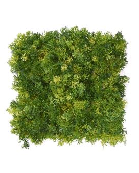 Artificial Reindeer moss mat 25x25 cm green