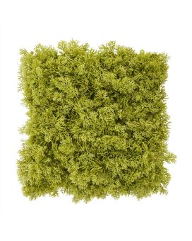 Artificial Reindeer moss mat 25x25 cm fresh green