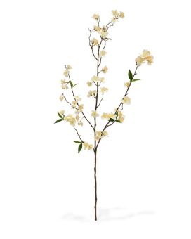 Artificial Blossom Branch deluxe 120 cm cream