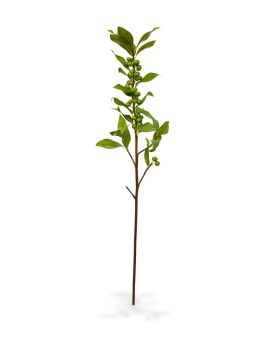 Artificial Holly Berry Branch 75 cm green