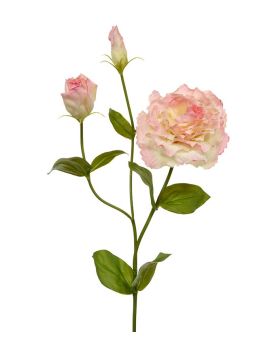 Artificial Lisianthus Branch 80 cm pink
