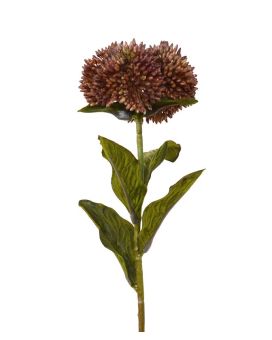 Artificial Sedum Branch 50 cm red