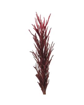 Artificial Pampas plume 80 cm burgundy