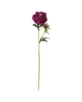 Scabiosa Artificial flower 57cm Burgundy