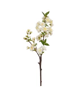 Plum blossom Artificial branch 48cm Cream