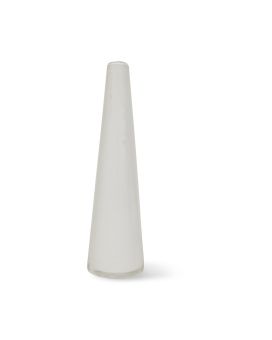 Zzing vase Long 30 cm - white