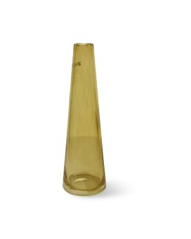 Zzing vase Vulcano 25x 14 cm - olive yellow