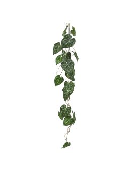 Anthurium Clarinervium artificial garland 110cm