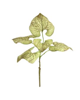Artificial Brunnera branch 35cm green-brown