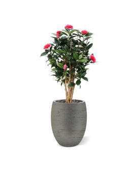 Artificial Camelia Japonica Deluxe 100 cm pink