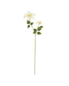 Artificial Clematis branch 90cm - cream