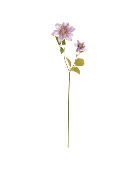 Artificial Clematis branch 90cm - purple