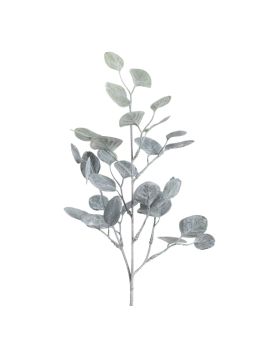 Eucalyptus Populus Artificial Branch 56cm Snow