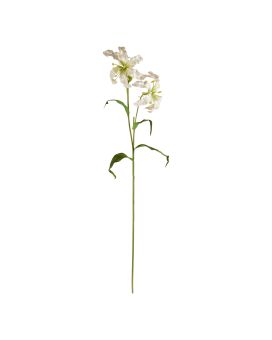 Artificial Gloriosa branch deluxe 65 cm creme/pink