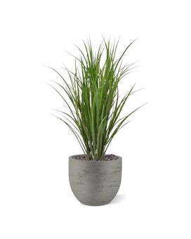 Artificial reed grass plant deluxe 100cm - green - UV resistant