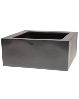 Montana shiny gray H15 x W33 x D33 cm