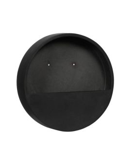 Hanging pot Wally S 40x 9 cm - black