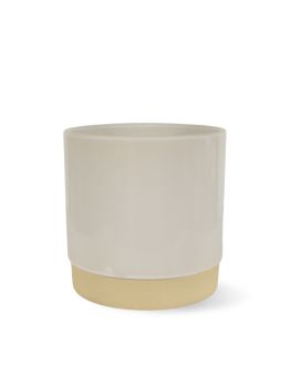 Flowerpot Eno 8x 8 cm - white