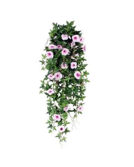 Artificial Trailing Petunia plant 100cm pink