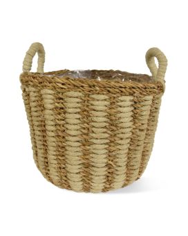 Plant basket Kotaro 27x 35 cm - white