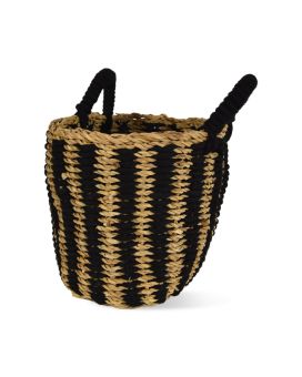 Plant basket Kotaro 24x 30 cm - black