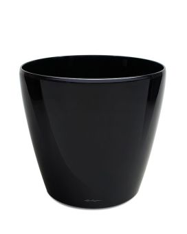 Lechuza Classico decorative pot 28x26 cm black