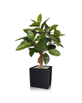 Artificial Philodendron plant 70 cm on base