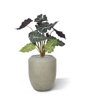 Red Alocasia artificial plant 65 cm