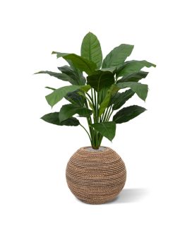 Artificial Spathiphyllum King 100 cm green
