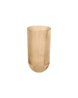 Flower vase Attract large 30x 15cm - sand brown