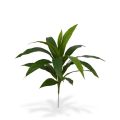 Artificial Draceana plant 60 cm green (bush)