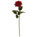 Artificial Rose Branch Classic 46cm red