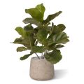Artificial Royal Lyrata plant 45 cm
